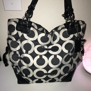 Coach Block C Tote